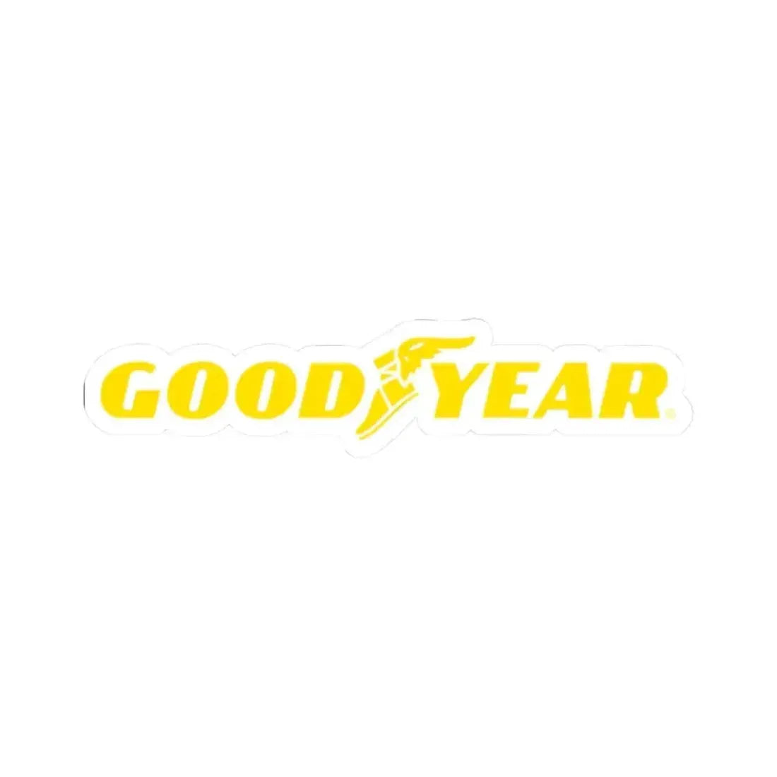 Goodyear Tire and Rubber Company (Logo) STICKER Vinyl Kiss-Cut Decal 2 Inch White - The Sticker Space