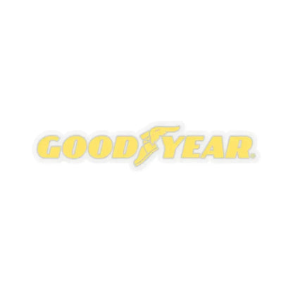 Goodyear Tire and Rubber Company (Logo) STICKER Vinyl Kiss-Cut Decal 6 Inch Transparent - The Sticker Space