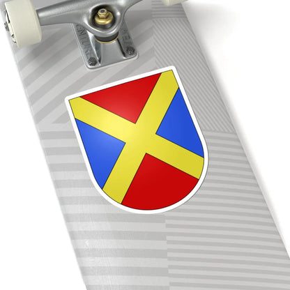 Gordola-coat of arms (Switzerland) (Coat of Arms) STICKER Vinyl Kiss-Cut Decal - The Sticker Space