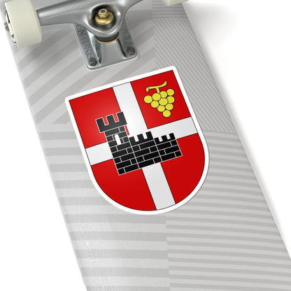 Gorduno-coat of arms (Switzerland) (Coat of Arms) STICKER Vinyl Kiss-Cut Decal - The Sticker Space