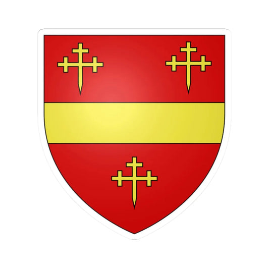 Gore arms (Ireland) (Coat of Arms) STICKER Vinyl Kiss-Cut Decal 2 Inch White - The Sticker Space