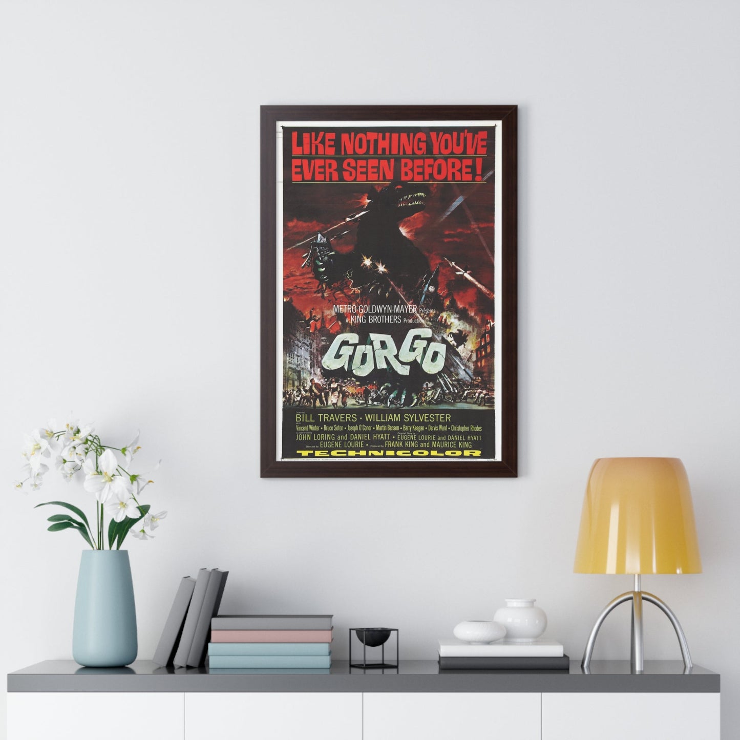 GORGO 1961 - Framed Movie Poster-The Sticker Space