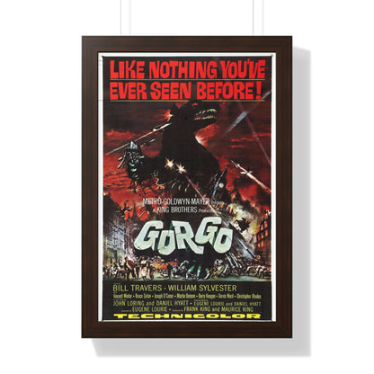 GORGO 1961 - Framed Movie Poster-16″ x 24″-The Sticker Space