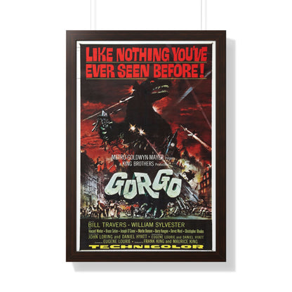 GORGO 1961 - Framed Movie Poster-20" x 30"-The Sticker Space