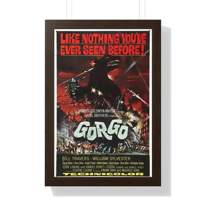 GORGO 1961 - Framed Movie Poster - The Sticker Space