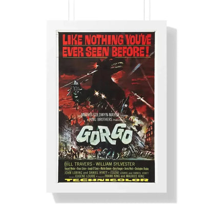 GORGO 1961 - Framed Movie Poster - The Sticker Space