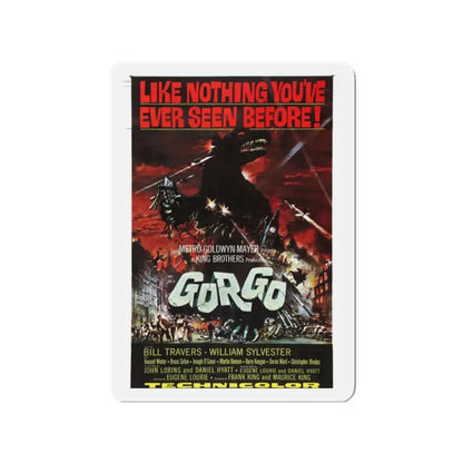 GORGO 1961 Movie Poster - Refrigerator Magnet 2 Inch - The Sticker Space