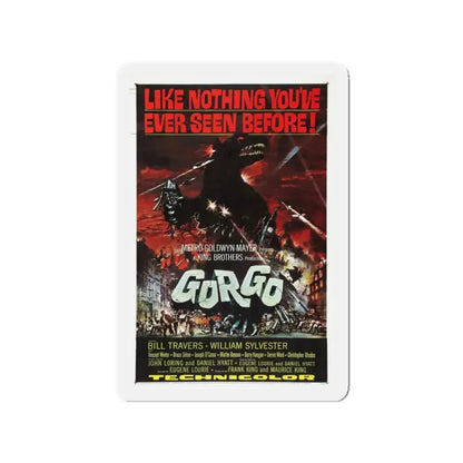 GORGO 1961 Movie Poster - Refrigerator Magnet 3 Inch - The Sticker Space