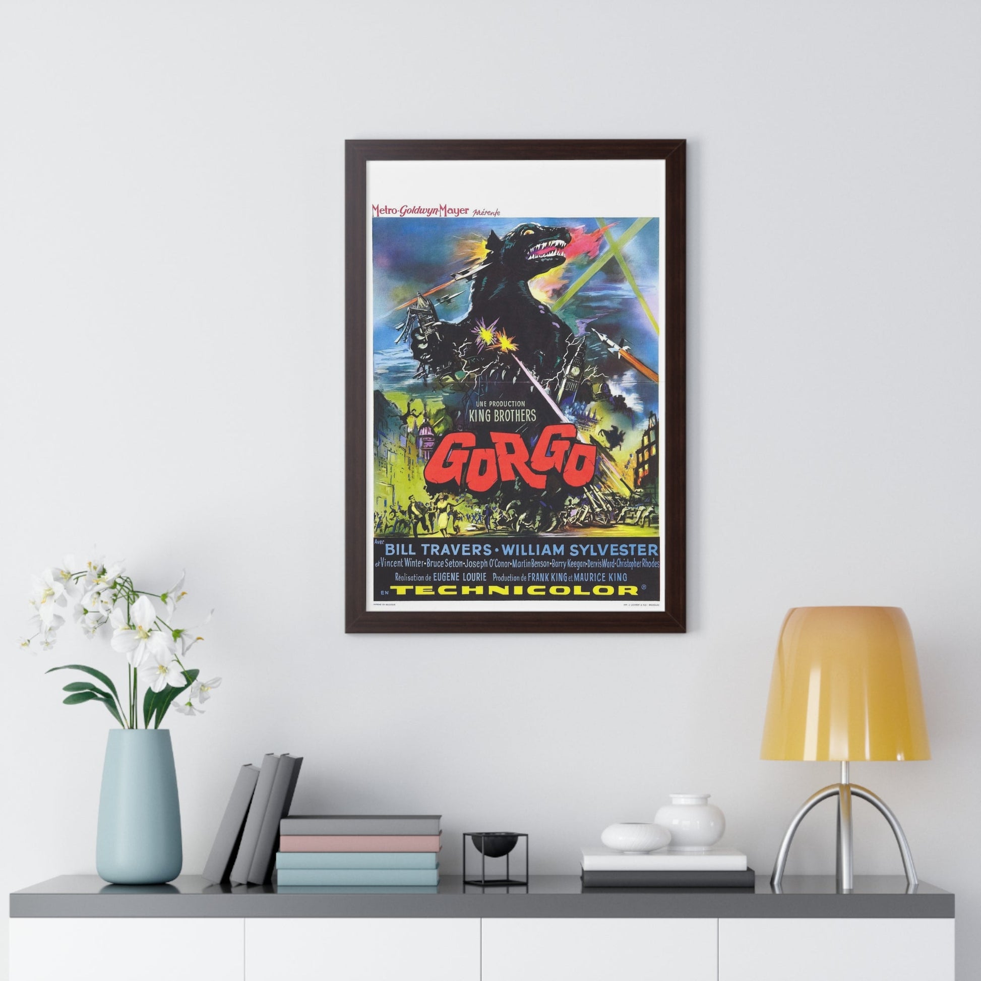 GORGO (3) 1961 - Framed Movie Poster-The Sticker Space