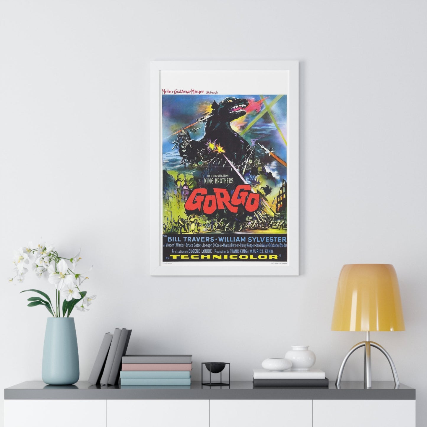 GORGO (3) 1961 - Framed Movie Poster-The Sticker Space