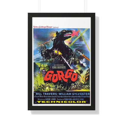 GORGO (3) 1961 - Framed Movie Poster-20" x 30"-The Sticker Space