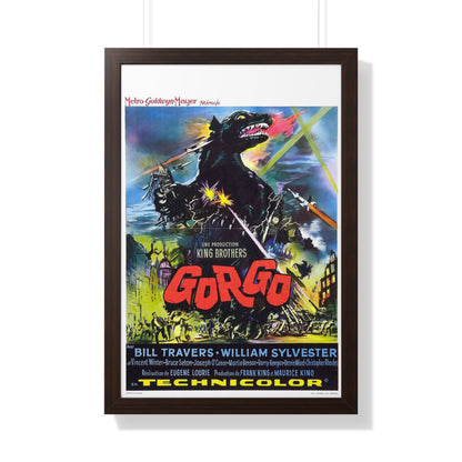 GORGO (3) 1961 - Framed Movie Poster-20" x 30"-The Sticker Space