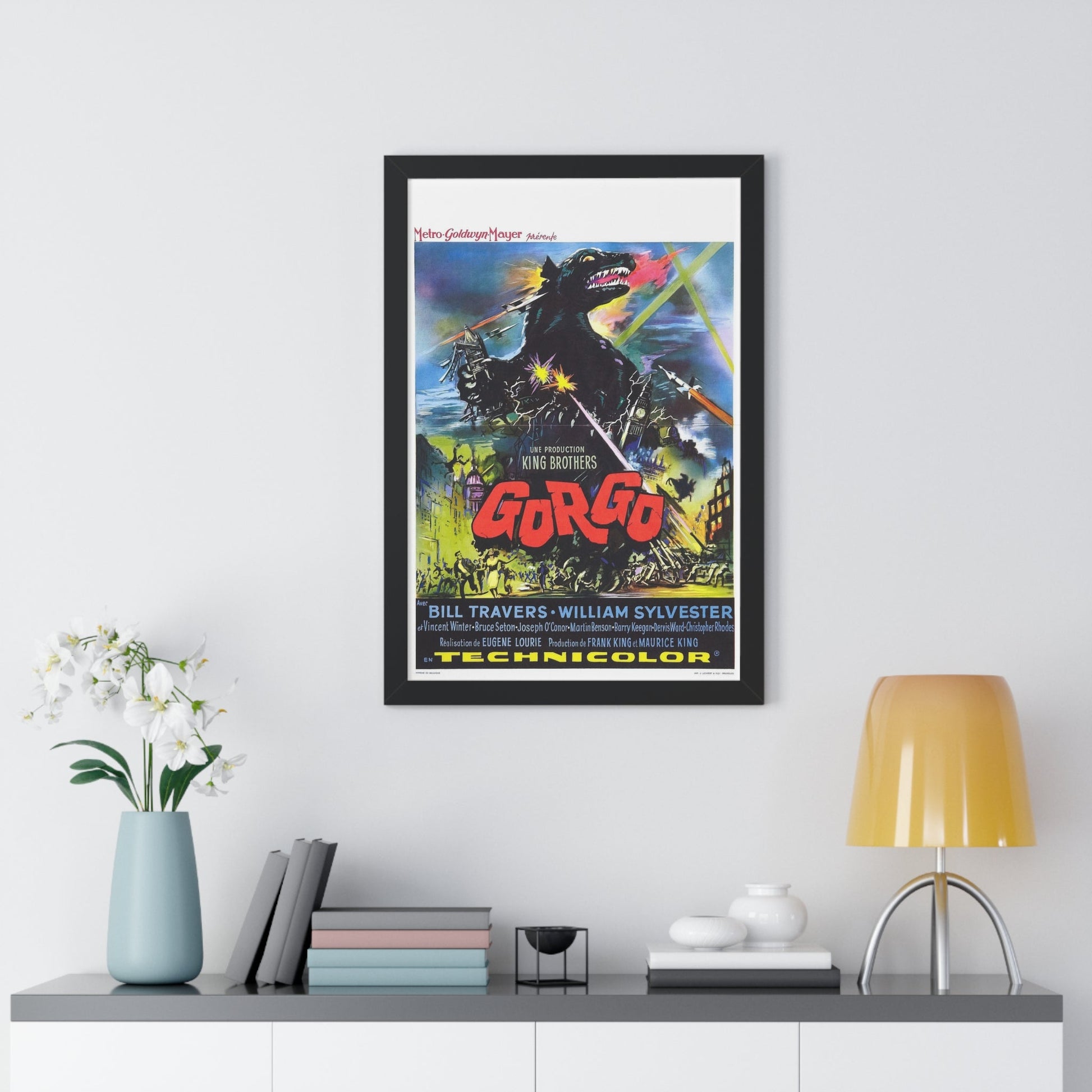 GORGO (3) 1961 - Framed Movie Poster-The Sticker Space