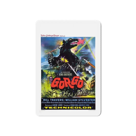 GORGO (3) 1961 Movie Poster - Refrigerator Magnet 6 Inch - The Sticker Space