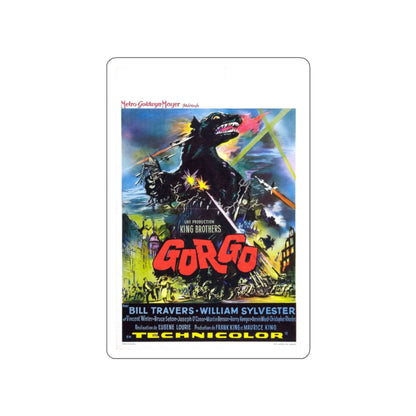 GORGO (3) 1961 Movie Poster STICKER Vinyl Die-Cut Decal-2 Inch-The Sticker Space