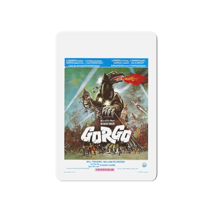 GORGO (BELGIAN) 1961 Movie Poster - Die-Cut Magnet-6 × 6"-The Sticker Space