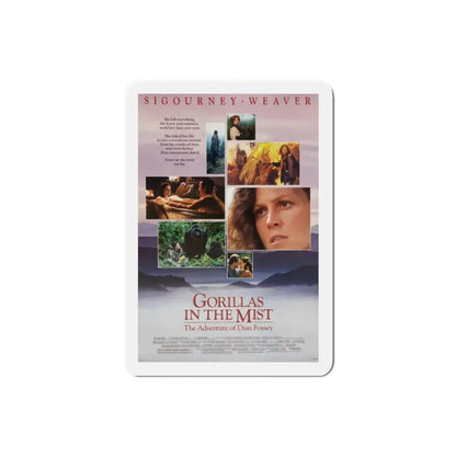 Gorillas in the Mist 1988 Movie Poster Refrigerator Magnet 2 Inch - The Sticker Space