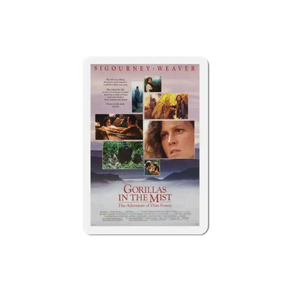 Gorillas in the Mist 1988 Movie Poster Refrigerator Magnet - The Sticker Space