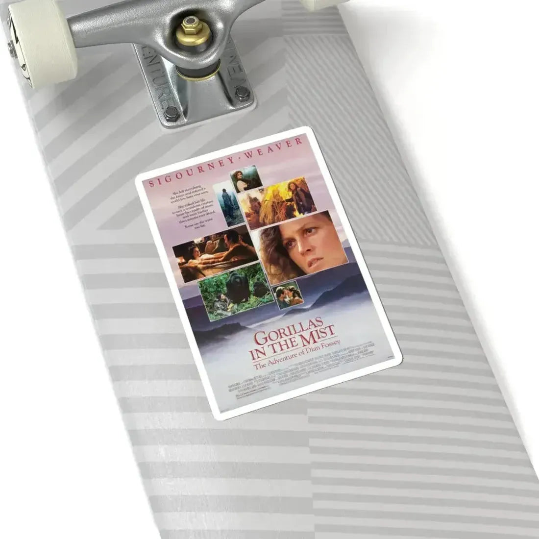 Gorillas in the Mist 1988 Movie Poster - STICKER Vinyl Kiss-Cut Decal - The Sticker Space