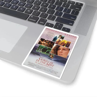 Gorillas in the Mist 1988 Movie Poster - STICKER Vinyl Kiss-Cut Decal - The Sticker Space