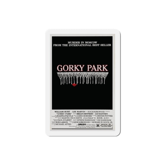 Gorky Park 1983 Movie Poster Die-Cut Magnet-2" x 2"-The Sticker Space