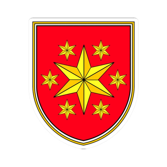 Gornji Grad (Slovenia) (Coat of Arms) STICKER Vinyl Kiss-Cut Decal 2 Inch White - The Sticker Space