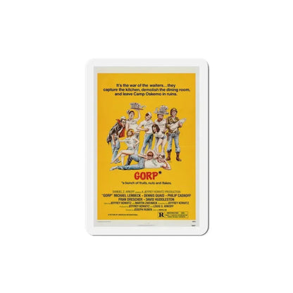 Gorp 1980 Movie Poster Refrigerator Magnet 4 Inch - The Sticker Space