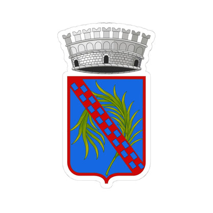 Gorreto-Stemma (Italy) (Coat of Arms) STICKER Vinyl Kiss-Cut Decal 4 Inch White - The Sticker Space