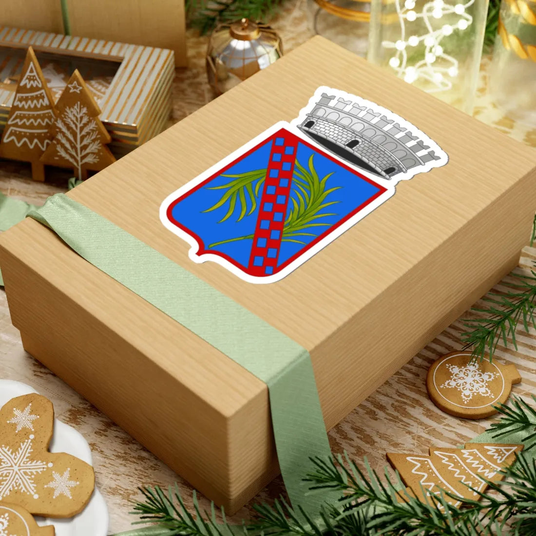 Gorreto-Stemma (Italy) (Coat of Arms) STICKER Vinyl Kiss-Cut Decal - The Sticker Space