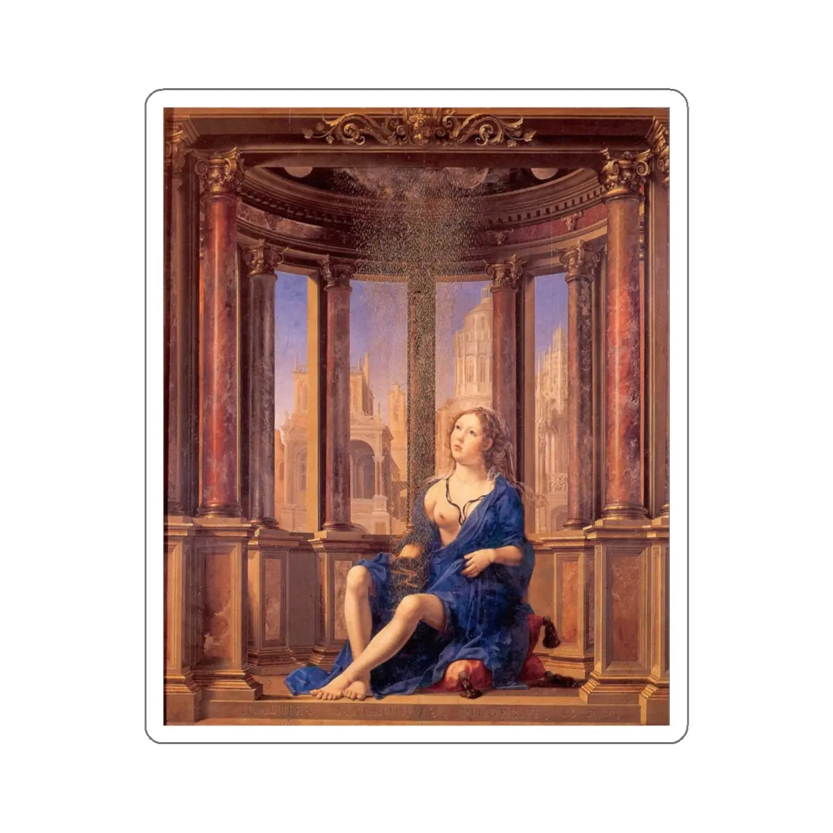SKU:33709280161240122828 Sticker types:White Shape:Die-Cut Sizes:6" × 6"