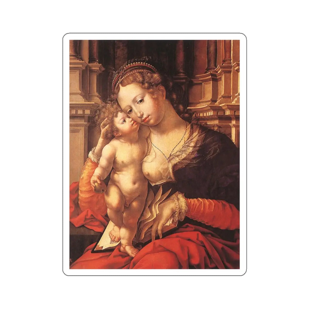 SKU:22392291207507132559 Sticker types:White Shape:Die-Cut Sizes:4" × 4"