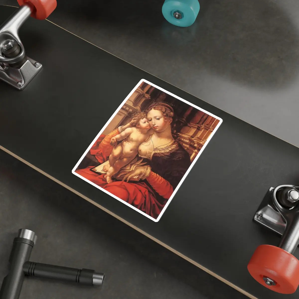 SKU:30328381964838466246 Sticker types:White Shape:Die-Cut Sizes:6" × 6"