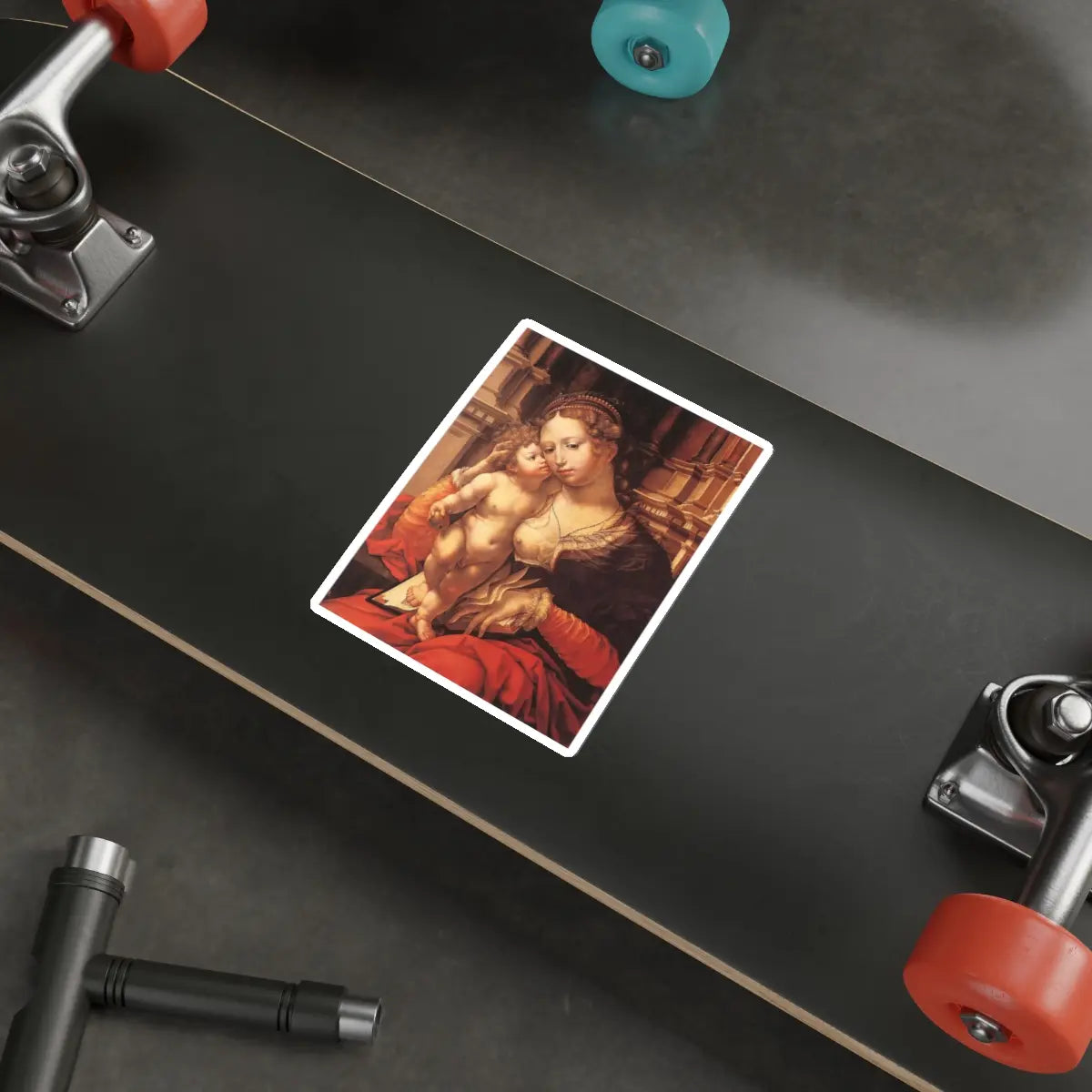 SKU:68863283193601964026 Sticker types:White Shape:Die-Cut Sizes:5" × 5"