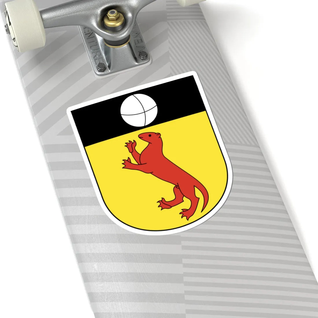 Gossau-blazon (Switzerland) (Coat of Arms) STICKER Vinyl Kiss-Cut Decal - The Sticker Space