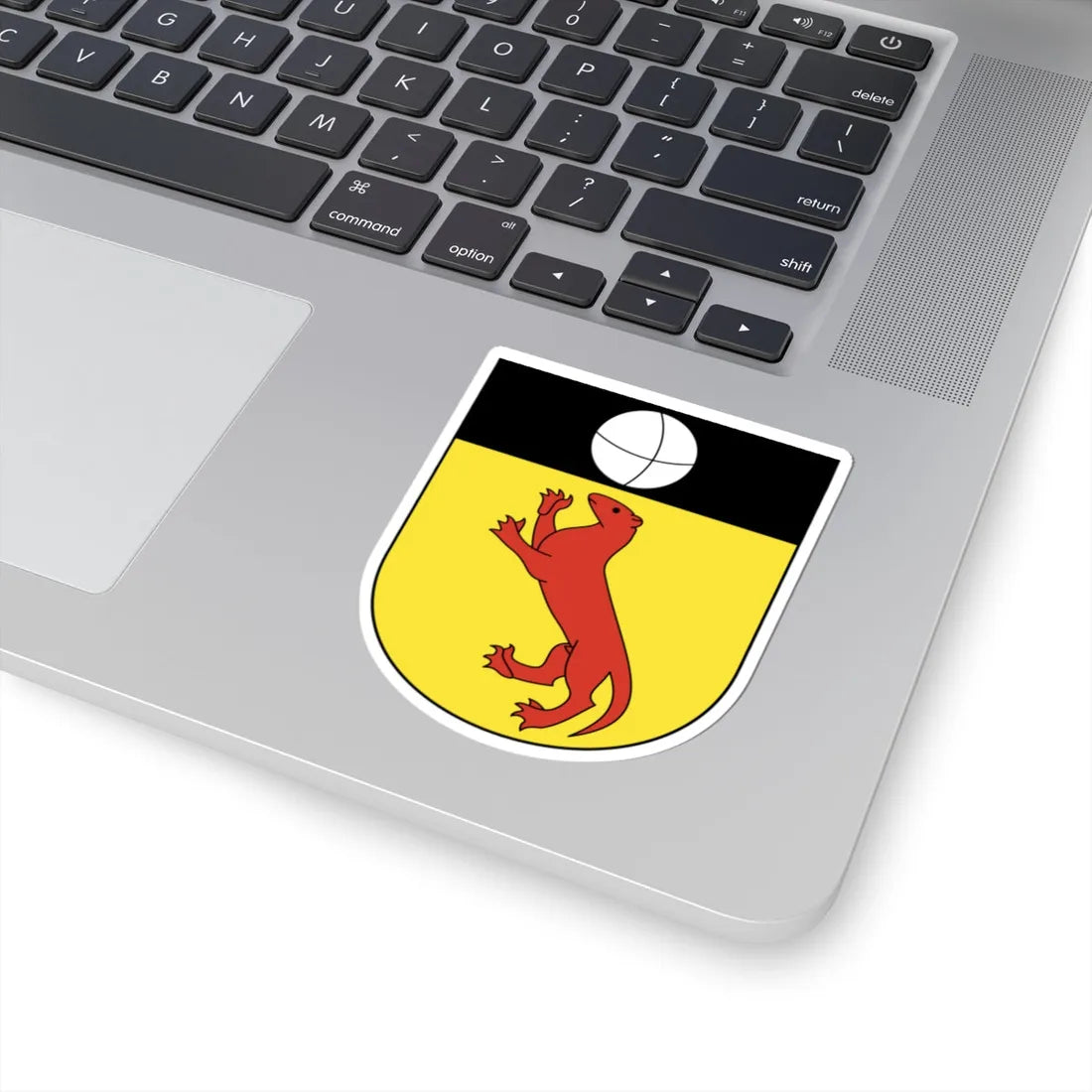 Gossau-blazon (Switzerland) (Coat of Arms) STICKER Vinyl Kiss-Cut Decal - The Sticker Space