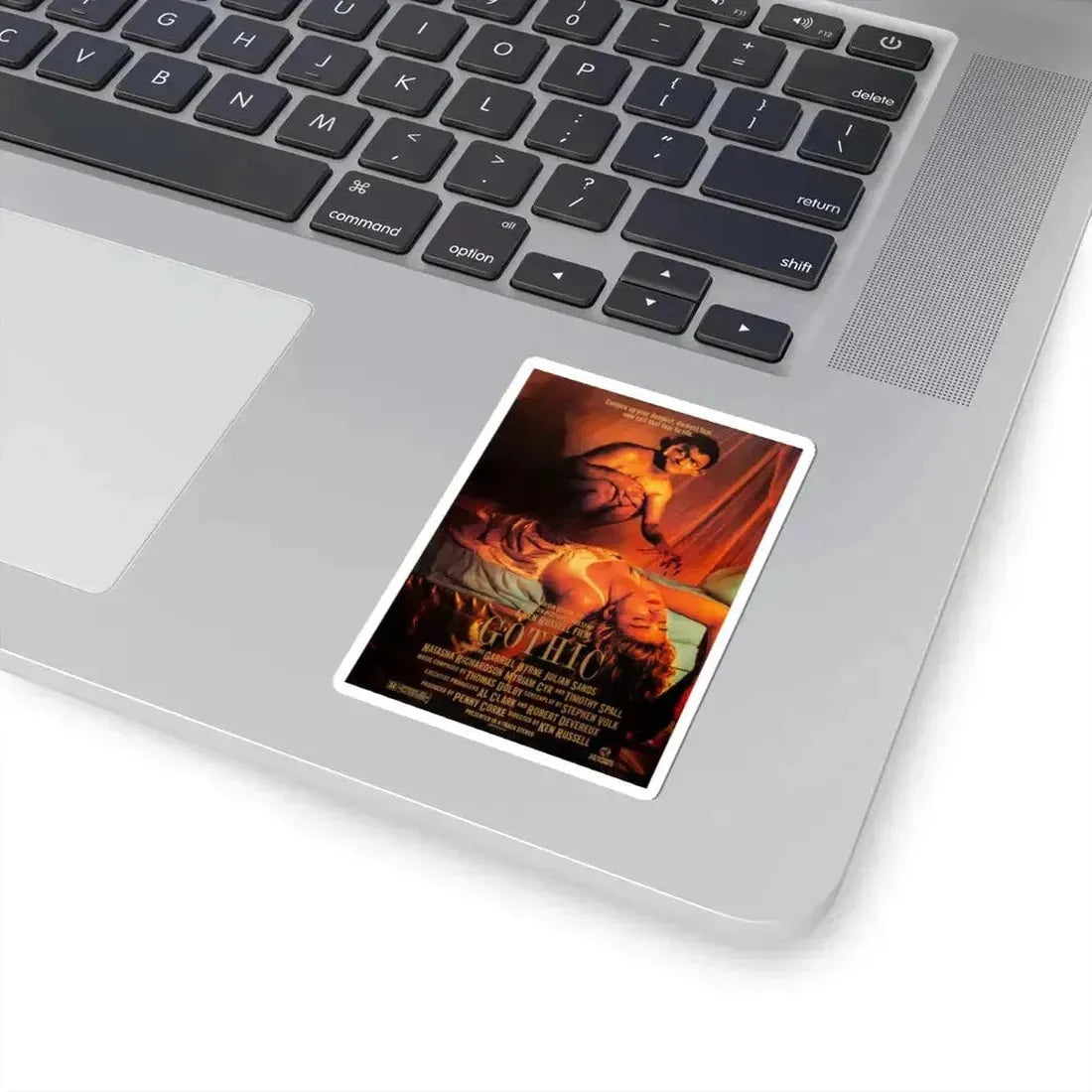 Gothic 1987 Movie Poster - STICKER Vinyl Kiss-Cut Decal - The Sticker Space