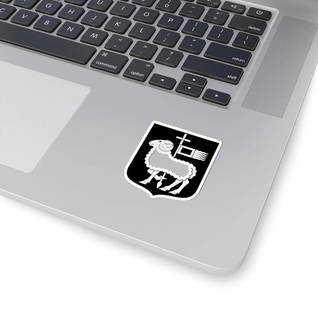 Gotland arms black (Sweden) (Coat of Arms) STICKER Vinyl Kiss-Cut Decal - The Sticker Space