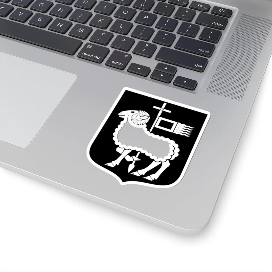 Gotland arms black (Sweden) (Coat of Arms) STICKER Vinyl Kiss-Cut Decal - The Sticker Space