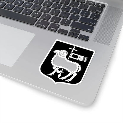 Gotland arms black (Sweden) (Coat of Arms) STICKER Vinyl Kiss-Cut Decal - The Sticker Space