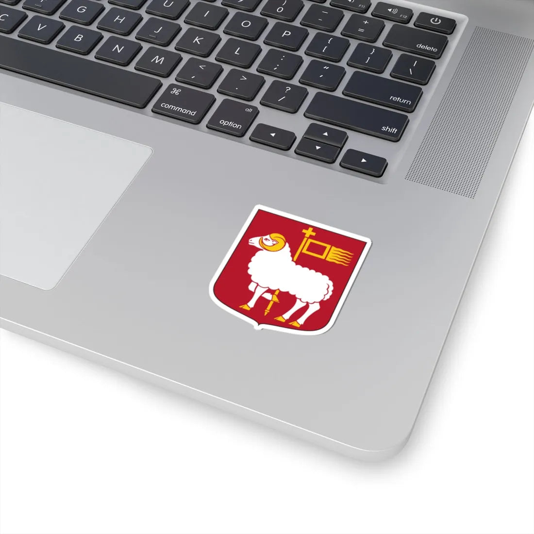 Gotland kommunvapen - Riksarkivet Sverige-vector (Sweden) (Coat of Arms) STICKER Vinyl Kiss-Cut Decal - The Sticker Space