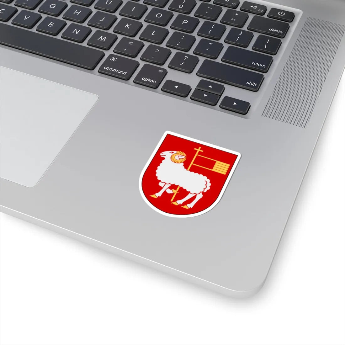 Gotland kommunvapen (Sweden) (Coat of Arms) STICKER Vinyl Kiss-Cut Decal - The Sticker Space