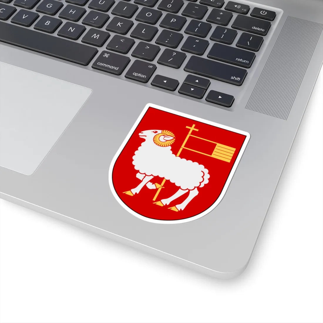 Gotland kommunvapen (Sweden) (Coat of Arms) STICKER Vinyl Kiss-Cut Decal - The Sticker Space