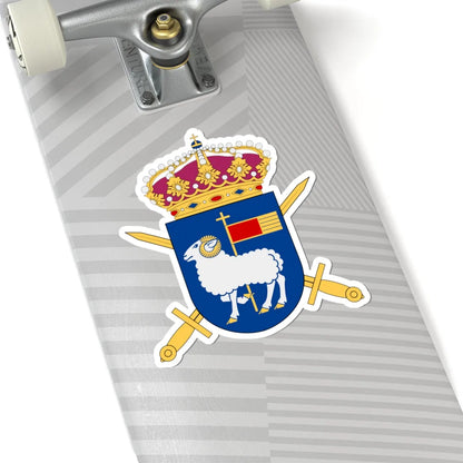 Gotlandsgruppen vapen (Sweden) (Coat of Arms) STICKER Vinyl Kiss-Cut Decal - The Sticker Space