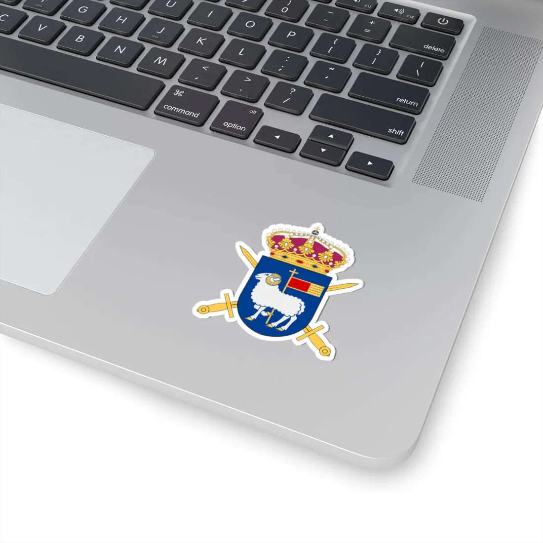 Gotlandsgruppen vapen (Sweden) (Coat of Arms) STICKER Vinyl Kiss-Cut Decal - The Sticker Space