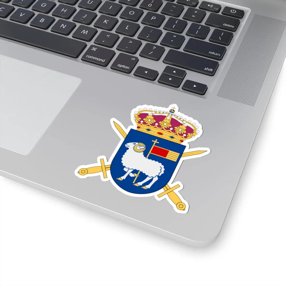 Gotlandsgruppen vapen (Sweden) (Coat of Arms) STICKER Vinyl Kiss-Cut Decal - The Sticker Space
