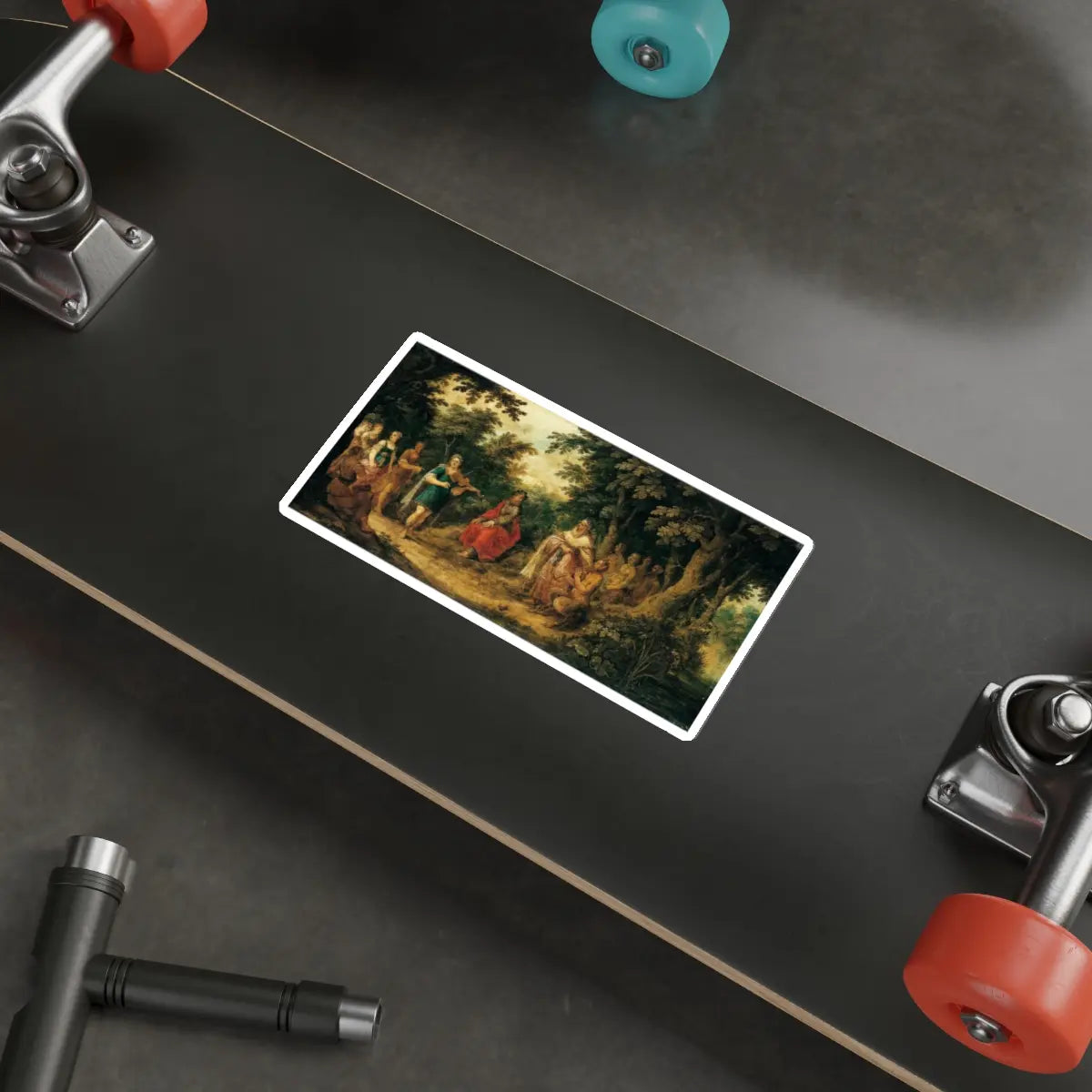 SKU:12732523194259770263 Sticker types:White Shape:Die-Cut Sizes:6" × 6"