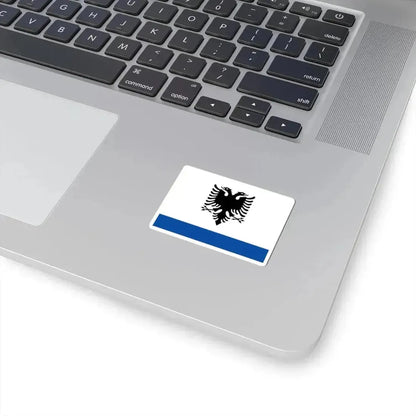 Government Ensign of Albania (Albania) STICKER Vinyl Kiss-Cut Decal - The Sticker Space