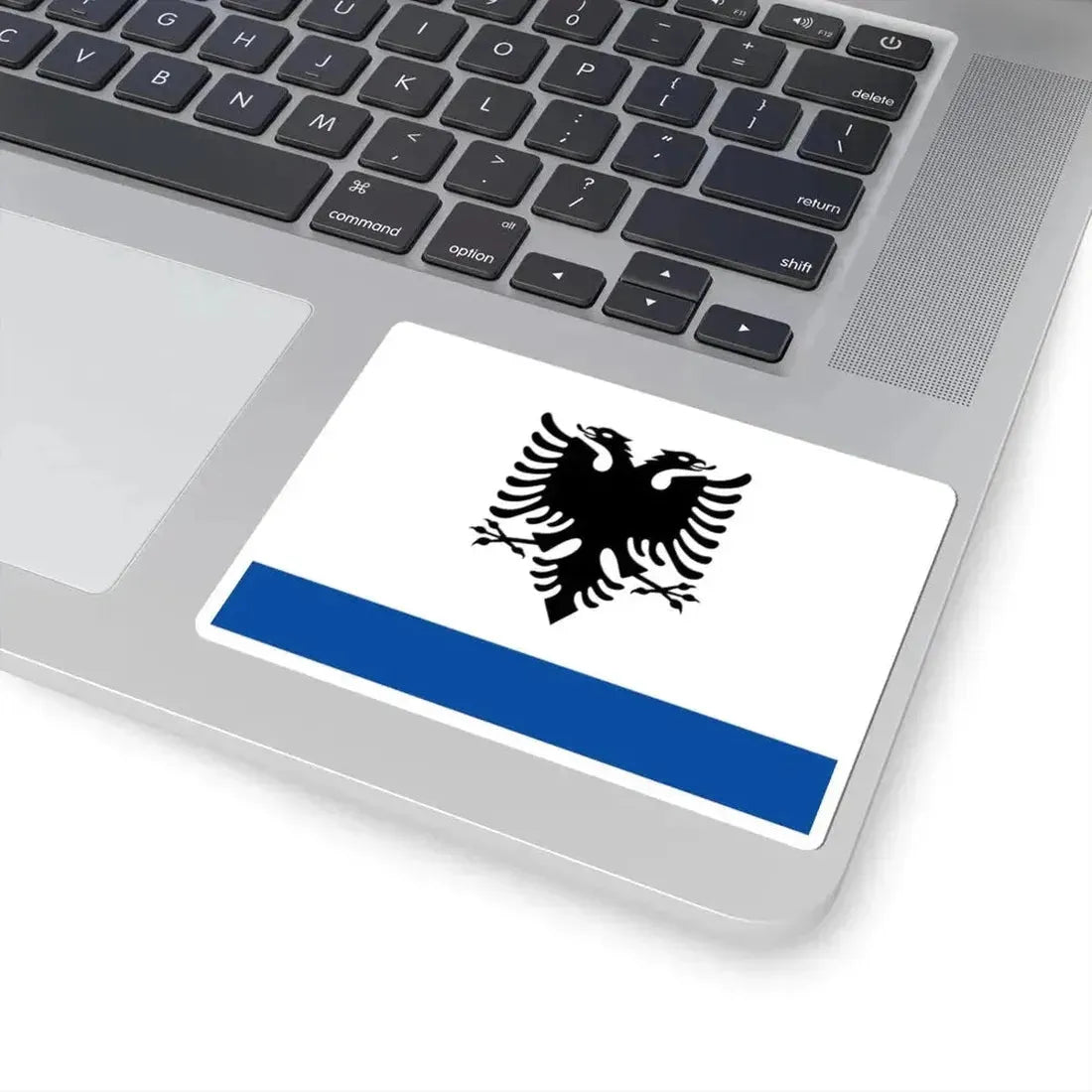 Government Ensign of Albania (Albania) STICKER Vinyl Kiss-Cut Decal - The Sticker Space