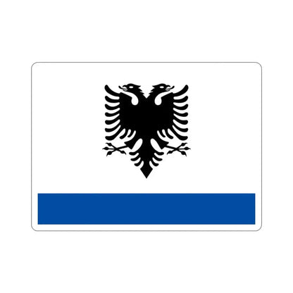 Government Ensign of Albania STICKER Vinyl Die-Cut Decal 2 Inch - The Sticker Space