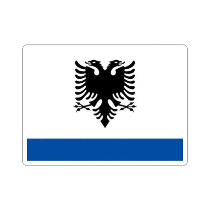 Government Ensign of Albania STICKER Vinyl Die-Cut Decal 2 Inch - The Sticker Space
